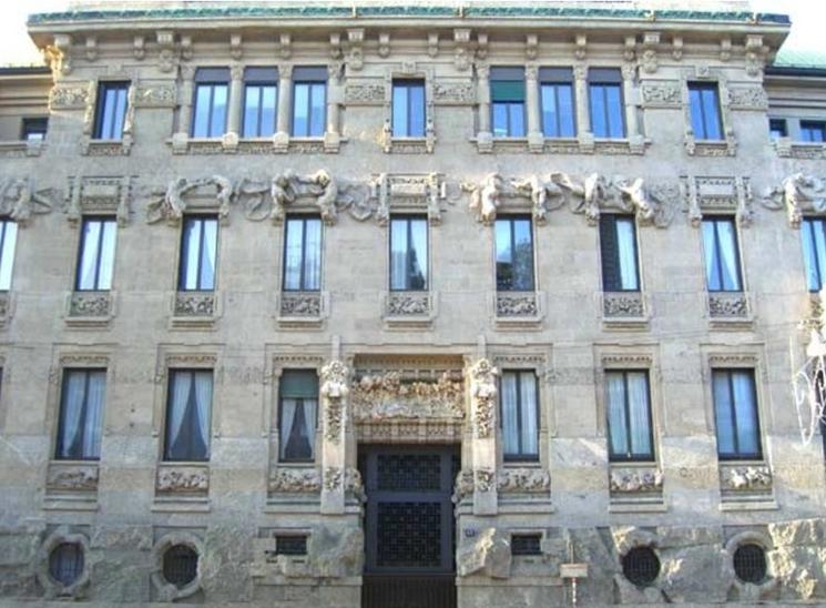 façade immeuble Milan