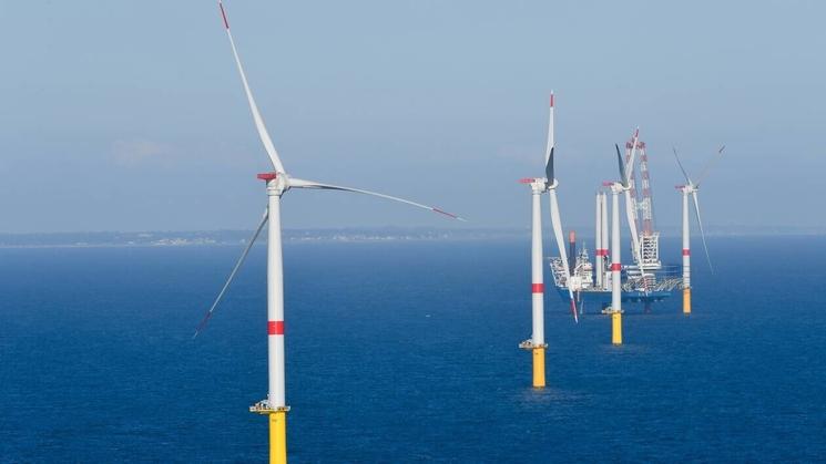 Le parc éolien de Saint-Nazaire, le seul par en mer en activité en France