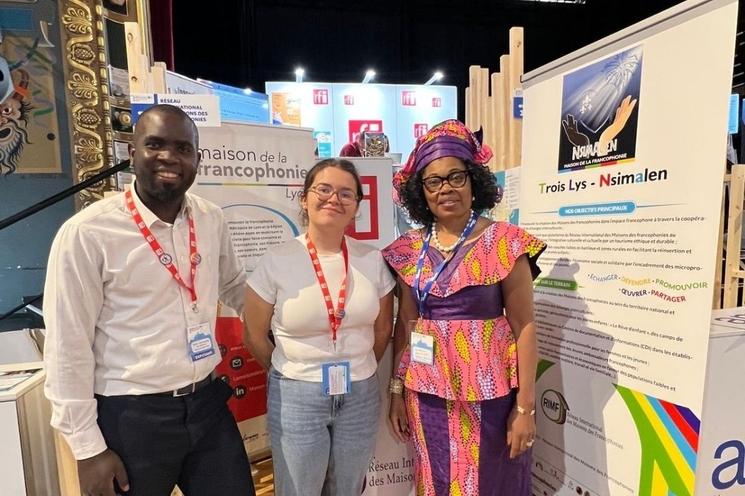 Paul Nelson, Eloïse Giry et ELiane Nsom