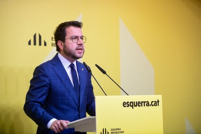 Pere aragonés, President Generalitat catalogne