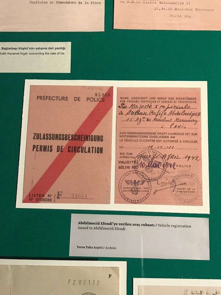 Abdülmecid Efendi musée Sabancı