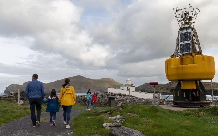 Phare de Valentia, île de Valentia, comté de Kerry