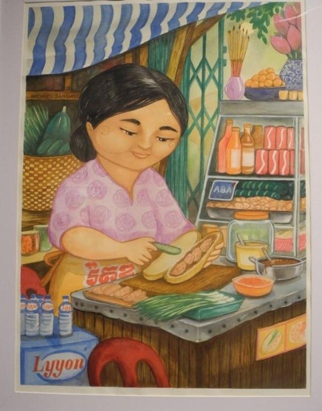 Phnom Penh à l’aquarelle, gestes simples et résilience