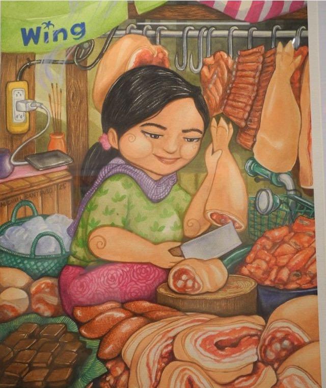 Phnom Penh à l’aquarelle, gestes simples et résilience