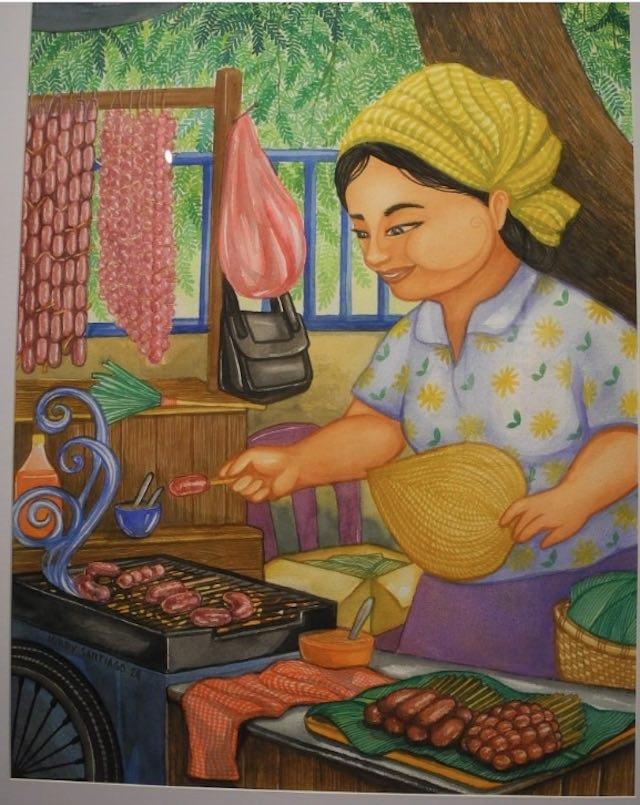 Phnom Penh à l’aquarelle, gestes simples et résilience