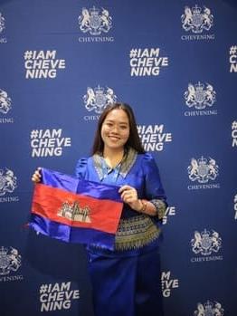 Ly Nory, diplômée d’un master en sécurité internationale de l’Université de Bristol au Royaume-Uni.