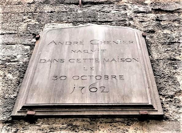 André Chénier istanbul maison