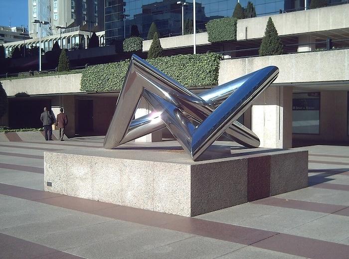 Sculpture pour la Plaza de Picasso, Madrid (1989).