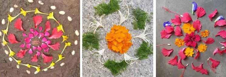 Des Pookalam simples