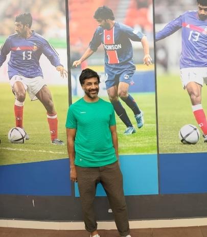 Vikash Dhorasoo à l'Alliance française d'Hyderabad