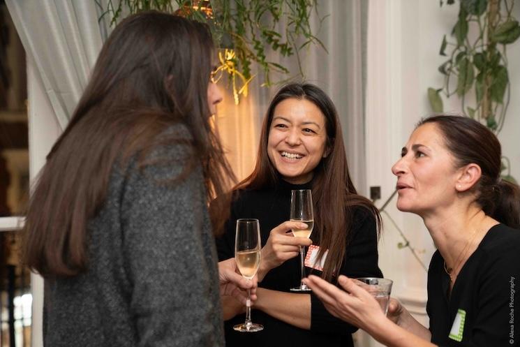 Premier événement The Musettes à Londres (Crédit photo : Alexa Roche Photography)