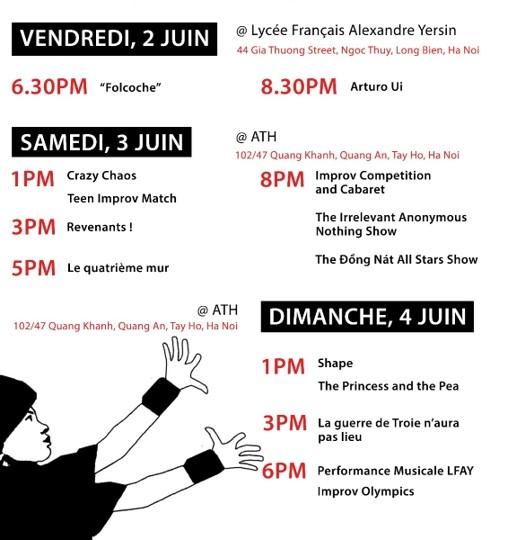 programme théâtre hanoi