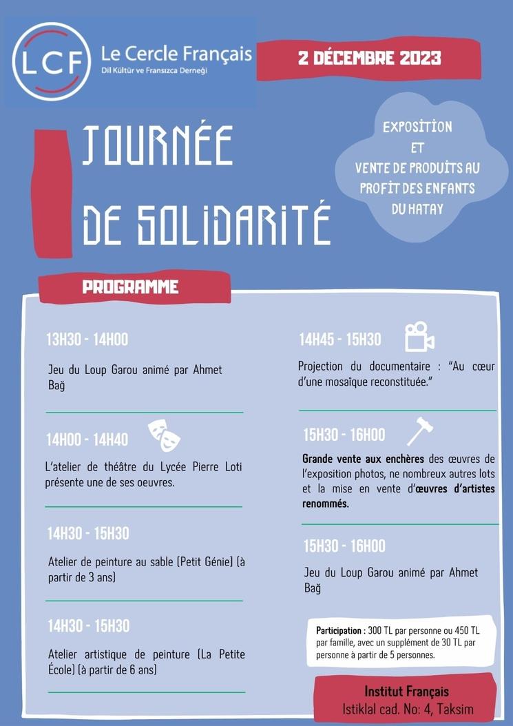 Programme 2 décembre 2