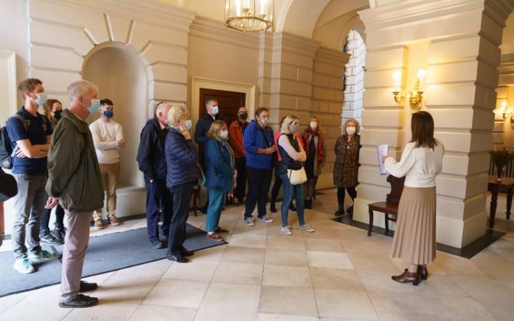 Provost’s House tour, Photo by Barry Cronin