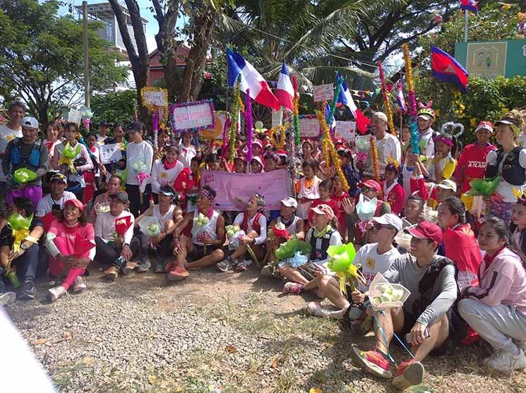 Ptea Clara 25 km en velo le long du mekong