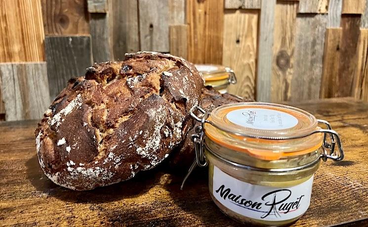 Les pains spéciaux de la Maison Puget à Londres et son foie gras