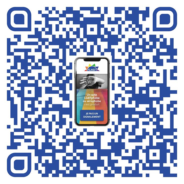 QR CODE de l'application FLAG en Nouvelle Calédonie