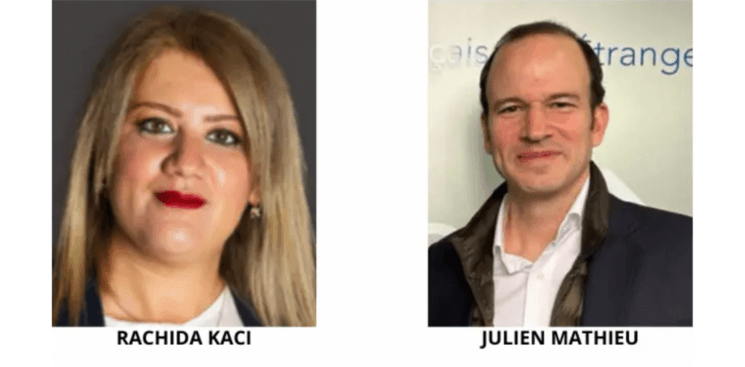 RACHIDA KACI, Directrice marketing, communication et développement de la CFE JULIEN MATHIEU, CEO ALEA