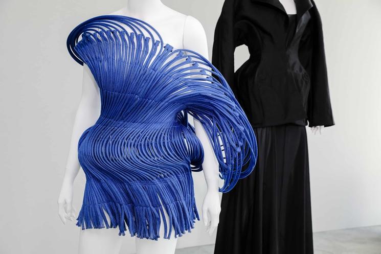 Une pièce de collection présente pendant la Fashion Week été 2026 à Berlin