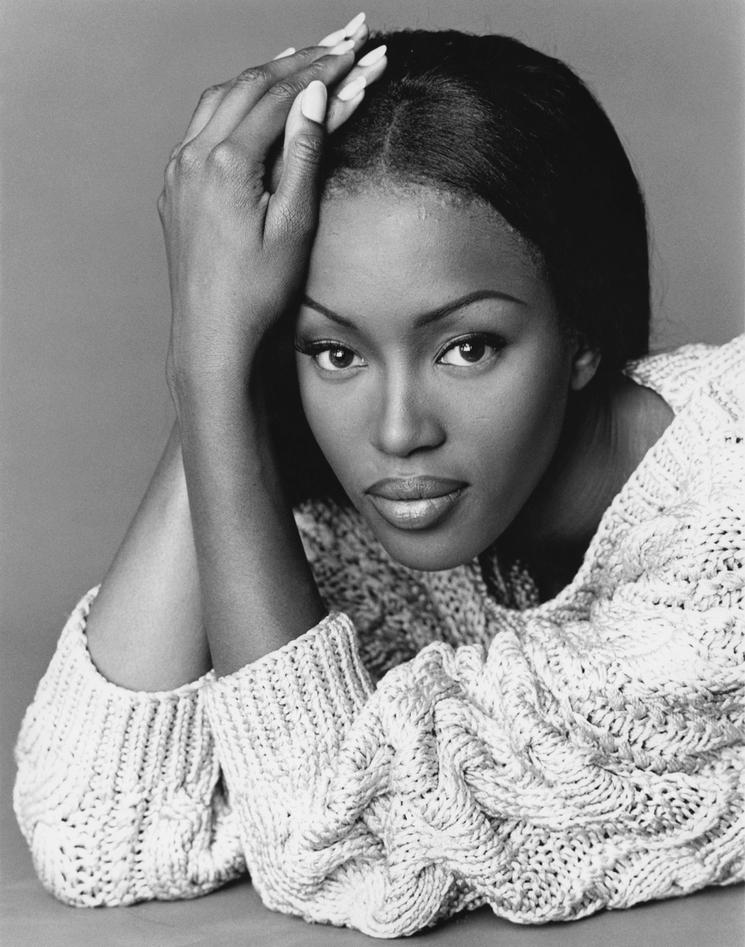 Naomi Campbell photographiée par Puhlmann en 1992