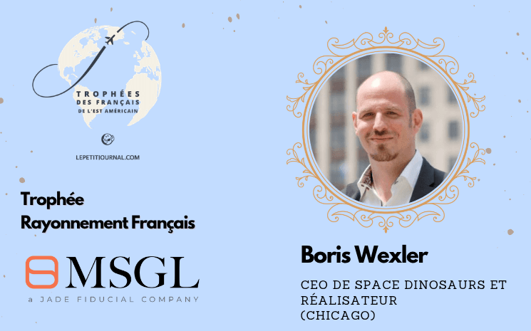 Boris Wexler, CEO de Space Dinosaurs et réalisateur (Chicago)