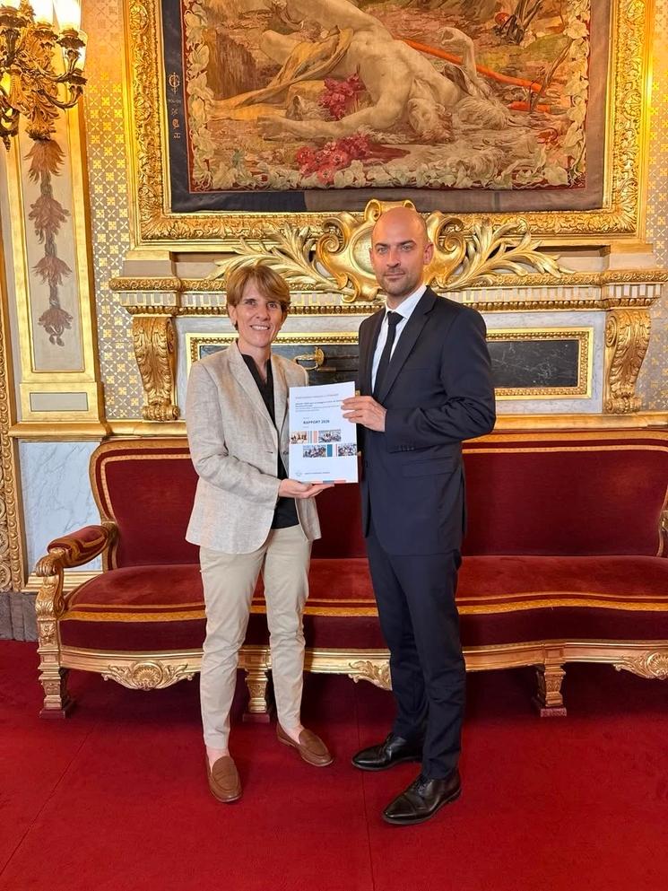 Remise du rapport au ministre de l'Europe et des Affaires étrangères, Jean-Noël Barrot