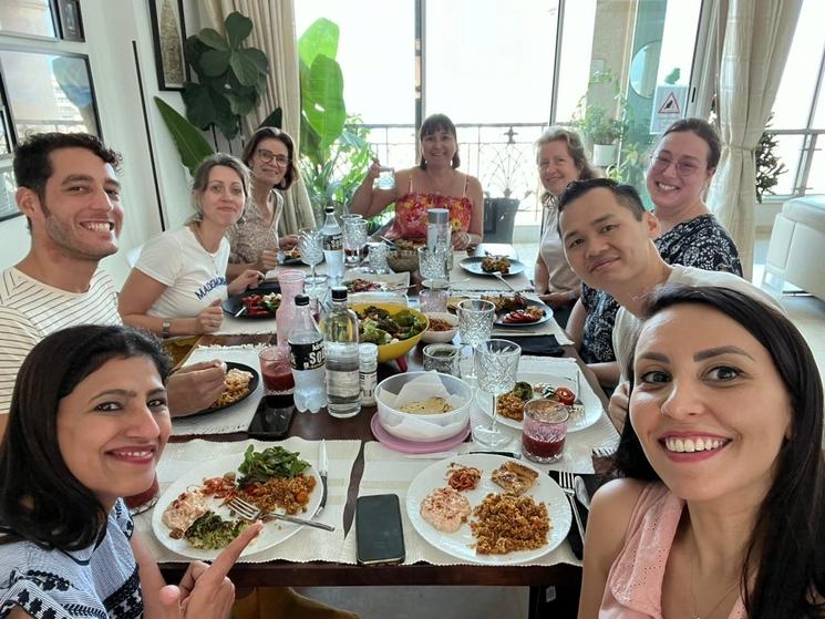 Repas cours de cuisine Bombay Accueil