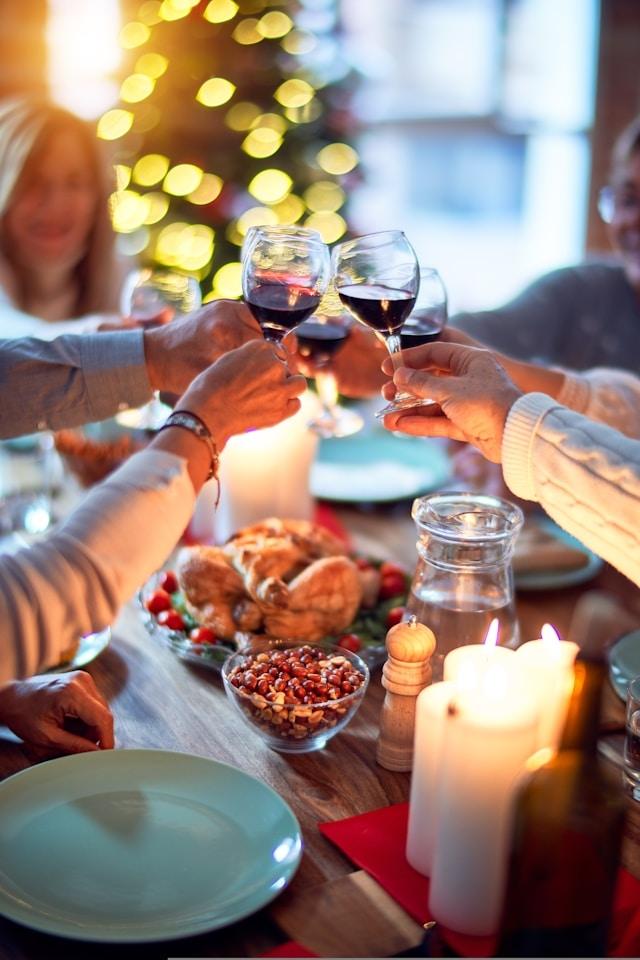 Repas de Noël entre amis à Copenhague