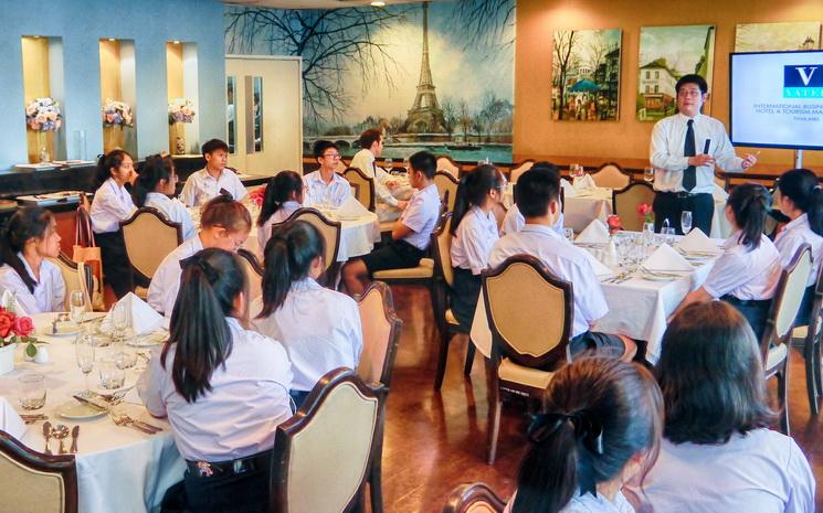 Ecole hoteliere Vatel en Thailande