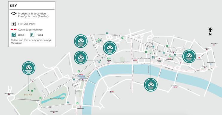 FreeCycle Londres velo circuit gratuit