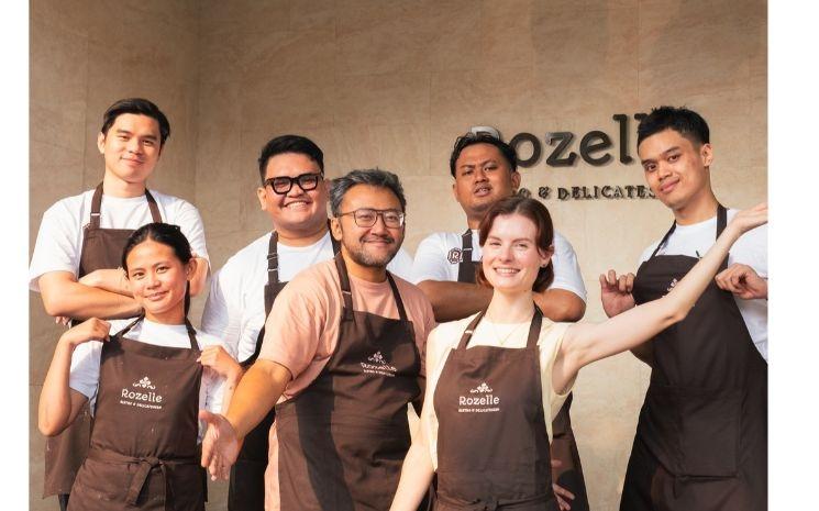 L'équipe de Rozelle à Jakarta