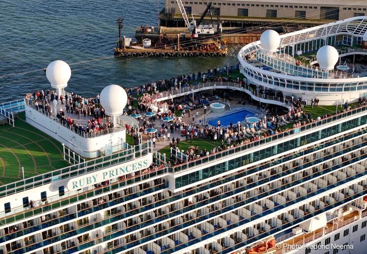 Ruby Princess dans le port de San Francisco