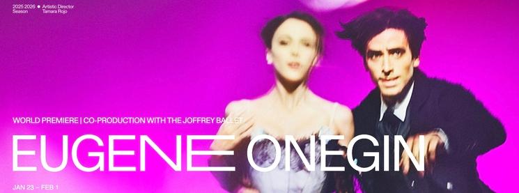 Affiche de SF Ballet Eugène Onéguine