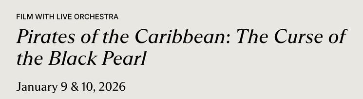 Annonce film orchestre a SF Symphony