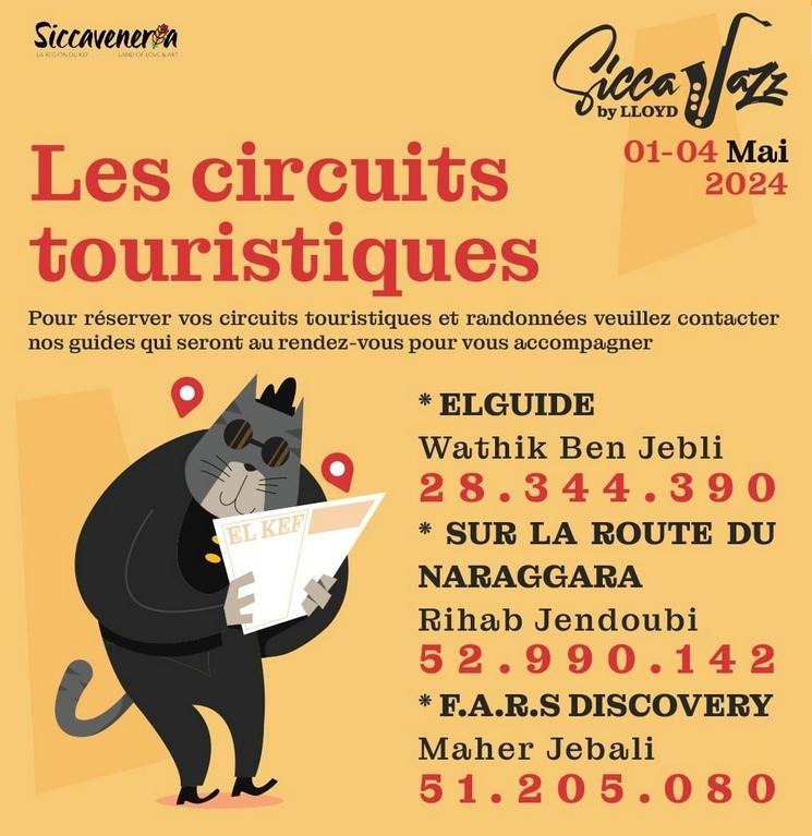 SICCA JAZZ FESTIVAL EL KEF TUNISIE PROGRAMME