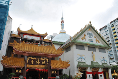 Le temple Sakya Muni Buddha Gaya (© Wikimedia)
