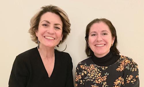 alima Arnold et Sophie Gainnet, toutes deux à la tête de l’APLIL