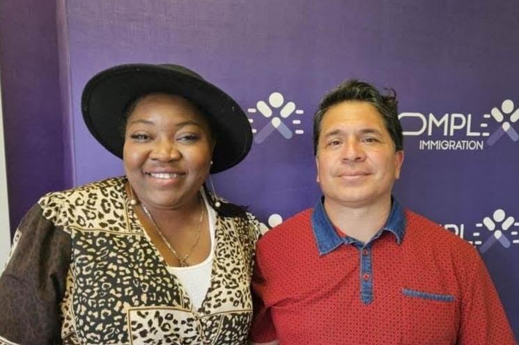 Sandra Cerdeline et Andro Perez