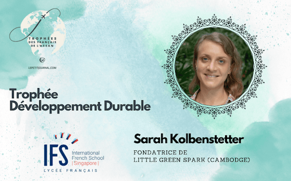 Sarah Kolbenstetter, finaliste des Trophées ASEAN