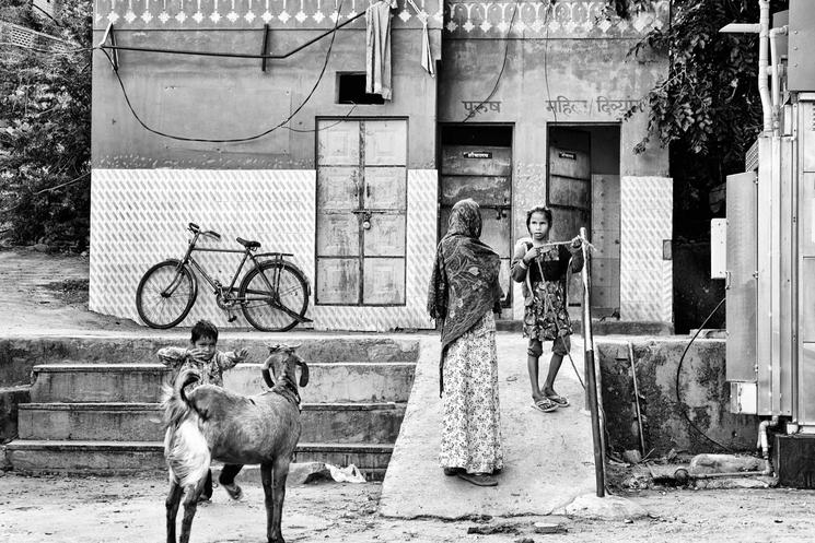 géraldine borderie agra india inde