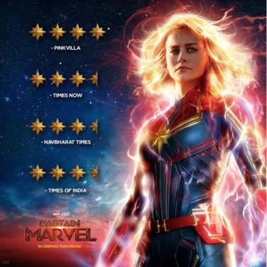 Captain Marvel a Mumbai
