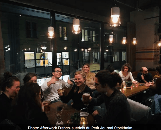 Afterwork franco-suédois le petit journal
