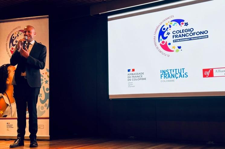 Intervention Sébastien Portelli à l'Alliance Française de Bogota