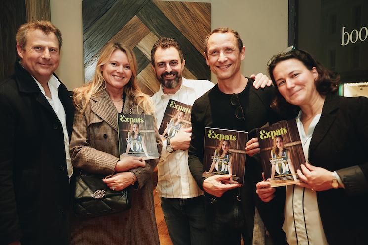 L'Origine parquet Londres inauguration showroom