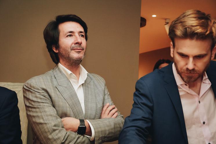 L'Origine parquet Londres inauguration showroom