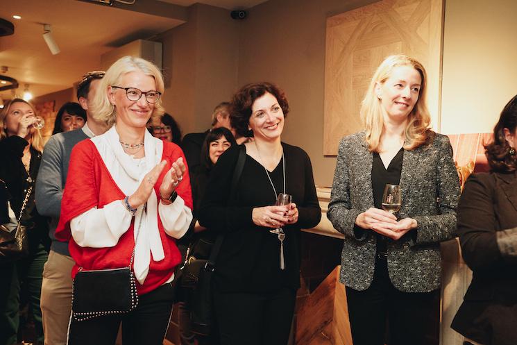 L'Origine parquet Londres inauguration showroom