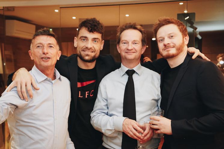 L'Origine parquet Londres inauguration showroom