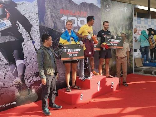 Simon taillepied Rinjani 100 2022 eme place lombok