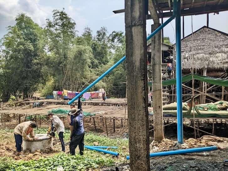 Sky Latrine Installation