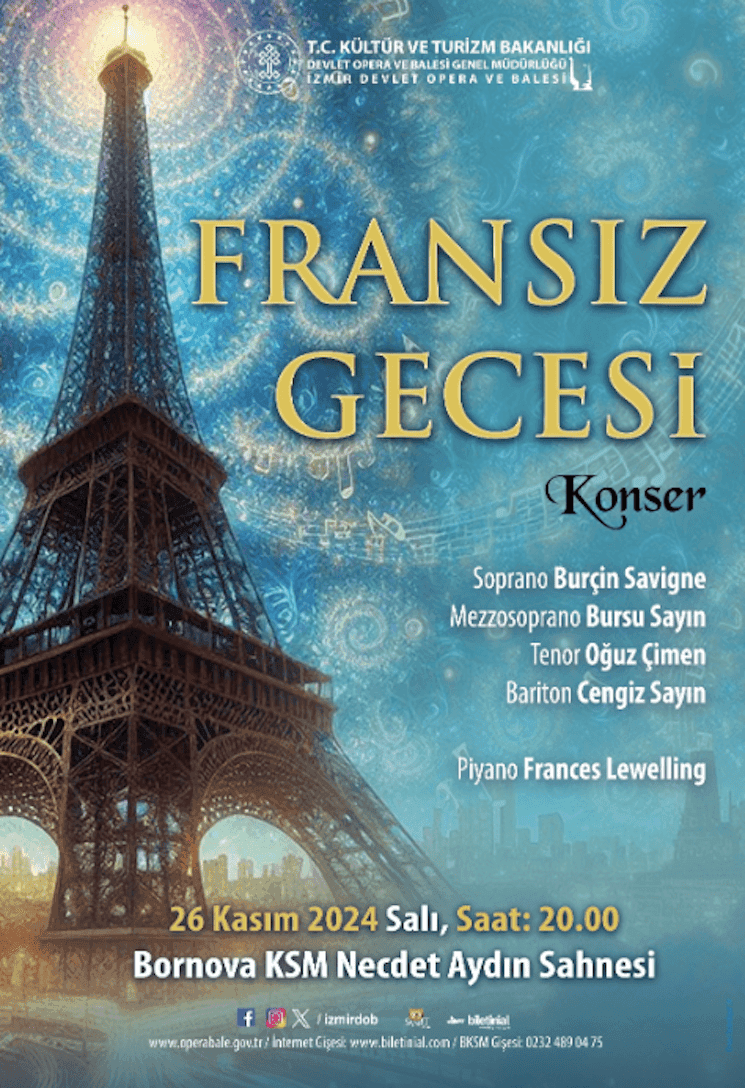 Concert soirée française Izmir